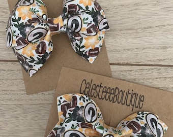 GB and Flowers Inspired Hair Bows