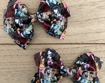 TS Color Picture Collage Inspired Hair Bows
