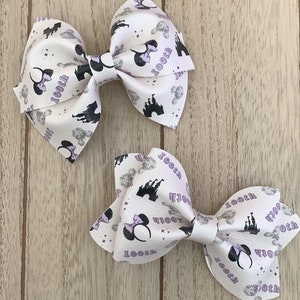 100th Magical Ears and Castles Hair Bows