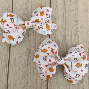 Favorite Snacks Hair Bows