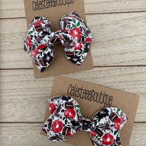 ATL and Flowers Inspired Hair Bows