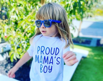 Toddler Boy Shirt | Mama's Boy Shirt | Mother's Day Shirt for Toddler | Mama's Boy Toddler Shirt | Boy Mom Shirt