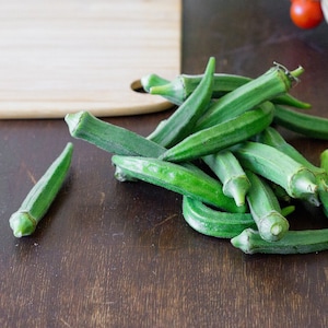 Clemson Spineless Okra, Good Flavor, Pickle, Fry, Roast, or Add to Soups, 20 Seeds