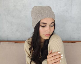 Angora Wolle Mütze Damen Winter Strickmütze Angora Wolle Damen Beanie Mütze Sehen Sie weitere im Shop