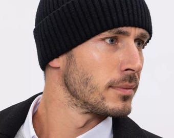 Gerippte Unisex-Winter-Alpaka-Mütze Alpaka-Wollstrickmütze Wintermütze für Erwachsene Neutrale Herbstmütze Herren-Alpakamütze Damen-Alpakamütze