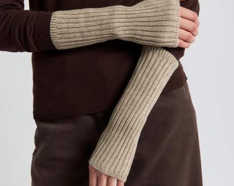 Damen Handschuhe aus Merinowolle gestrickt Weitere im Shop