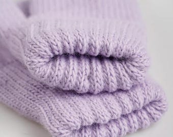 Kinderhandschuhe (Größe 0-1 Jahre) Handschuhe Stricken Gemütliche Warme Handschuhe Kaltwetter Zubehör