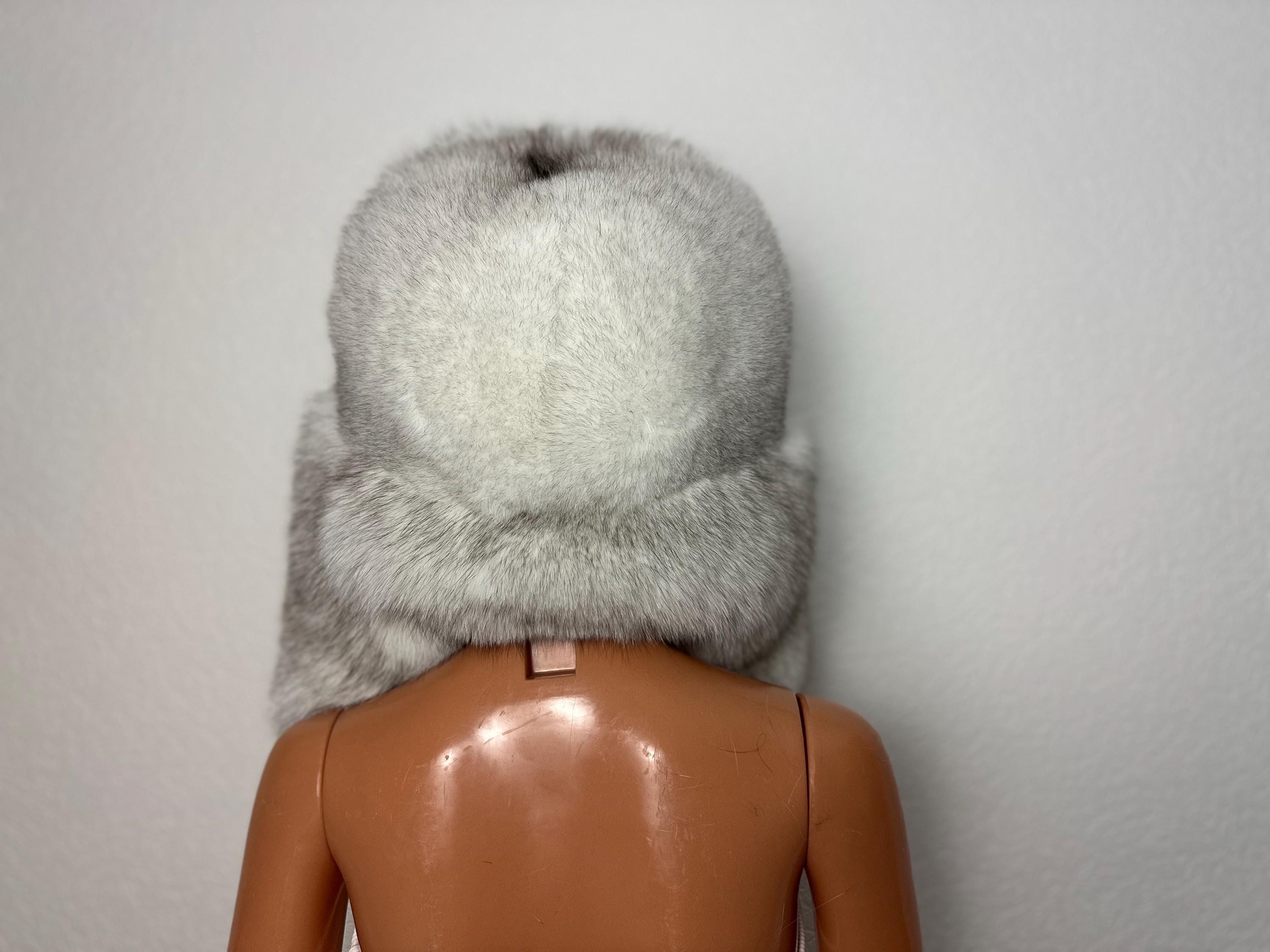 Cappello in pelliccia sintetica in Viola - Acne Studios