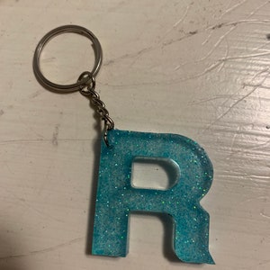 Basic Letter Keychain