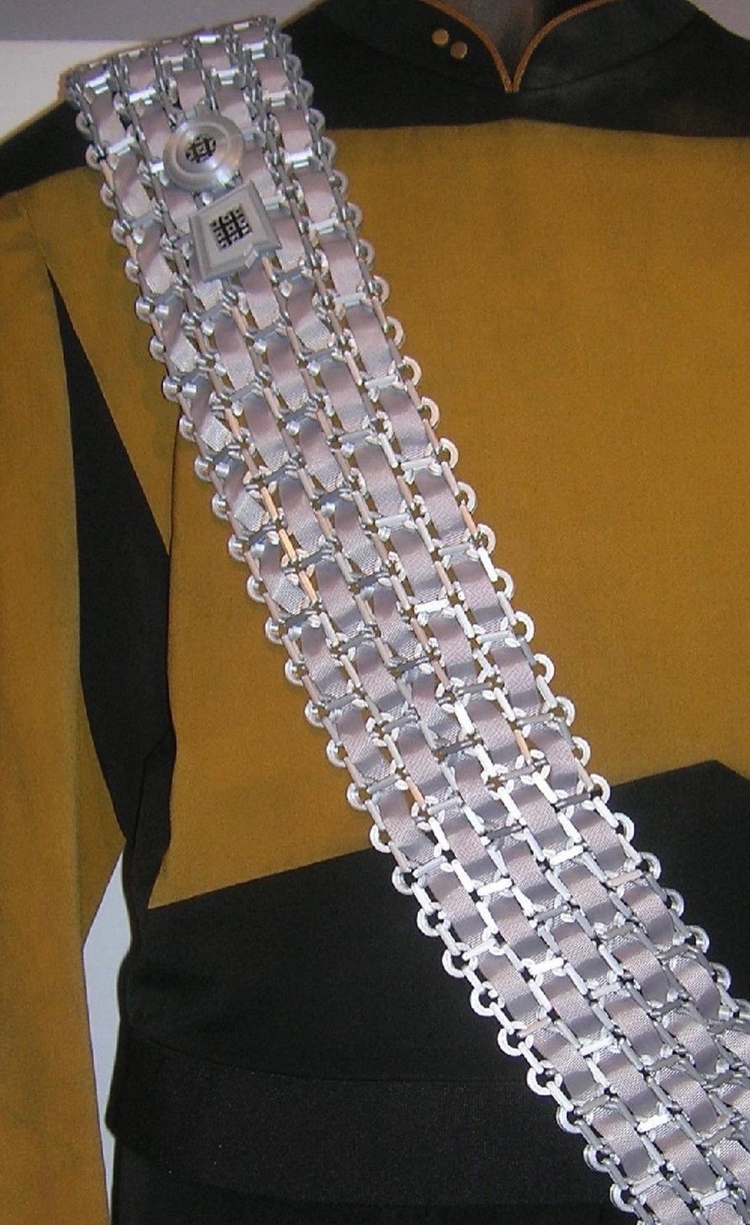 Worf's Chainmail Sash From Star Trek, Custom Size to Order - Etsy