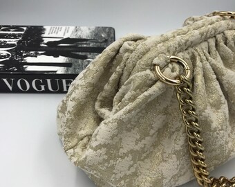 Summer Sale | Pied de Poule Cloud Pouch Bag (Medium Size) | Anniversary Gift