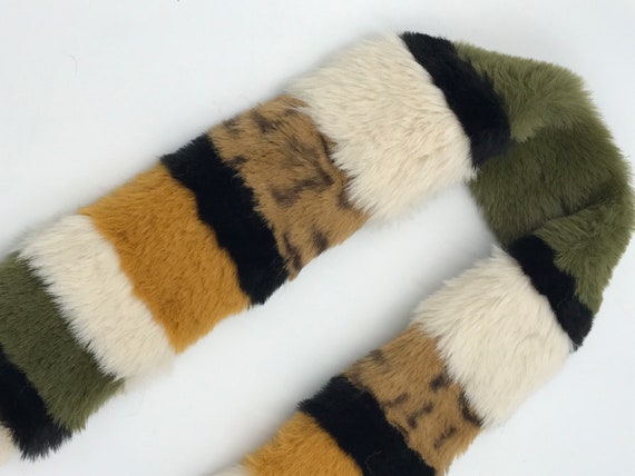 Faux fur bag strap hotsell