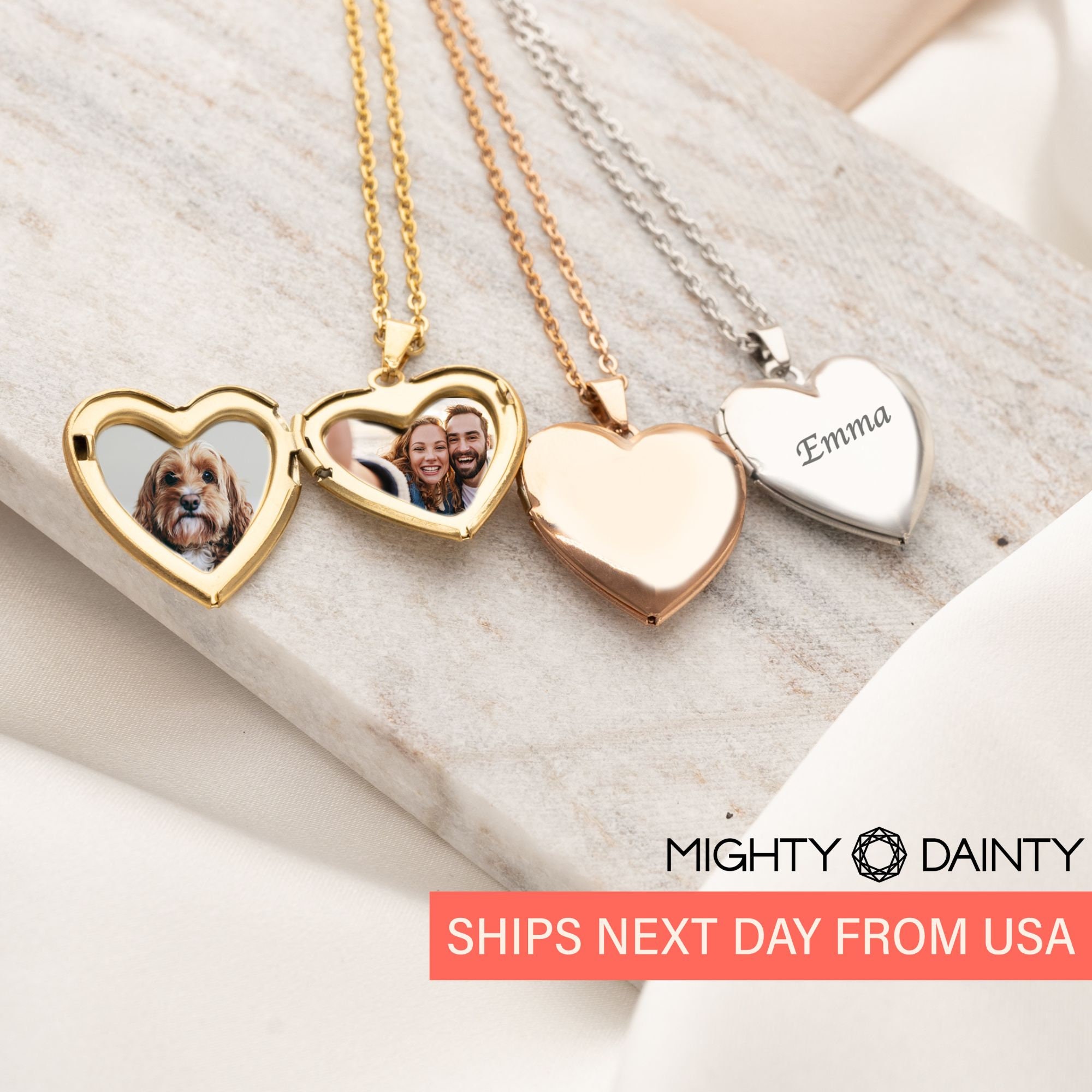 Dainty 18k Gold Plated Stainless Steel Sublimation Blank Heart Lock Frame  Women Jewelry Photo Picture Locket Pendant Necklace - Buy 24k Gold Locket