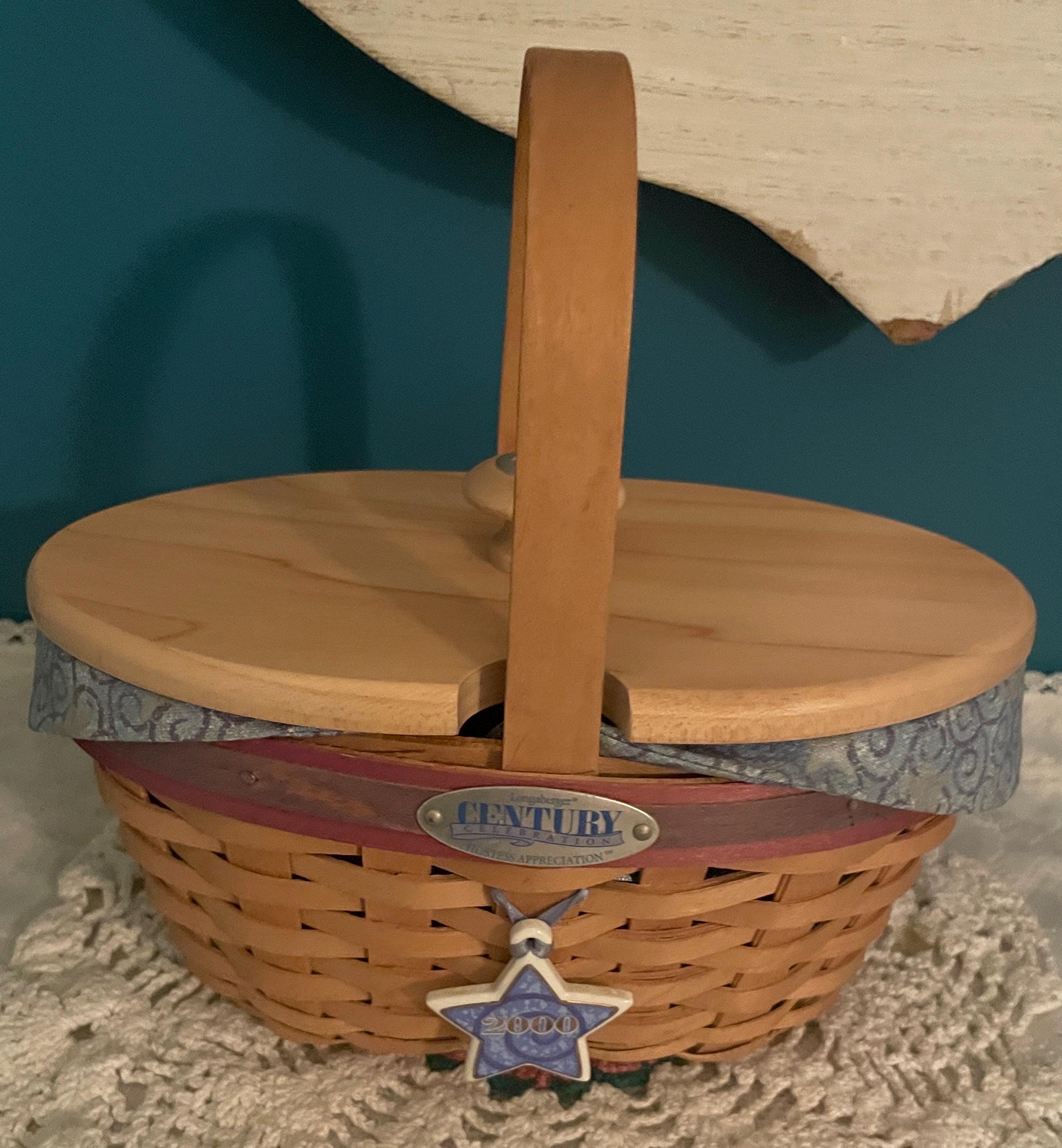 Longaberger Baskets With Lids - Etsy Longaberger Baskets With Lids - Etsy