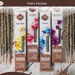 Sagrada Madre Yagra Incense Sticks: Aromatherapy Blends