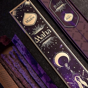 Sagrada Madre Maha Blend Masala Incense: Handmade Aromatherapy Sticks
