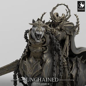 Unchained Horse Demon-Rescale Miniatures-Unchained Vol 2