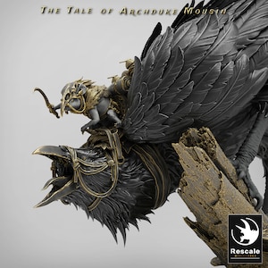 Miniatures à l'échelle réduite du corbeau et de la souris - Conte de l'archiduc Mousin 1