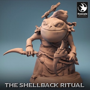 Croaker Charger-rescale miniatures -ShellBack Ritual