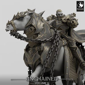 Unchained Horse Stand-Rescale Miniatures-Unchained Vol 2