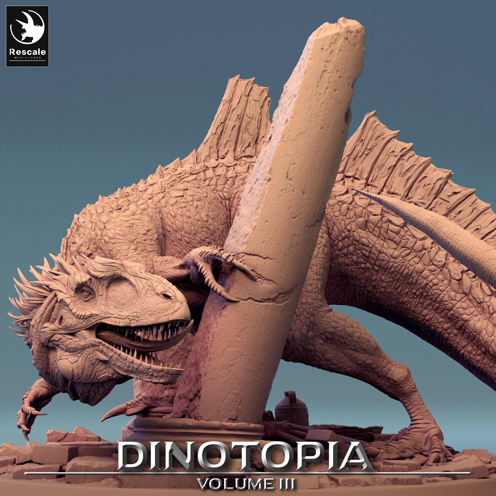 Concavenator Search-Rescale Miniatures-Dinotopia 3