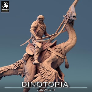 OviRaptor Walk-Rescale Miniatures-Dinotopia 3