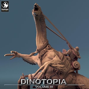 Therizinosaurus Accident-Rescale Miniatures-Dinotopia 3