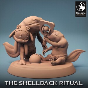 Croaker Babies-rescale miniatures -ShellBack Ritual