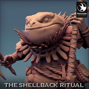 Croaker Pose-rescale miniatures -ShellBack Ritual