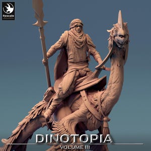 OviRaptor Turn-Rescale Miniatures-Dinotopia 3