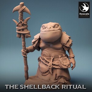 Croaker Standing-rescale miniatures -ShellBack Ritual