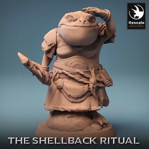 Croaker Look-rescale miniatures -ShellBack Ritual