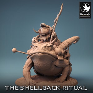 Toad Family-Rescale Miniatures -ShellBack Ritual