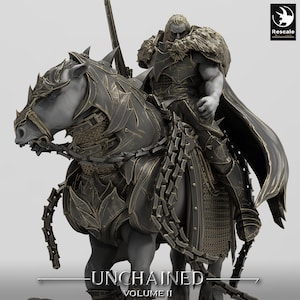 Unchained Horse Rock-Rescale Miniatures-Unchained Vol 2