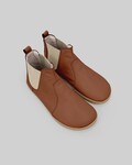 Wide Toe Chelsea Boots for Men - Handmade Leather, Zero Drop
