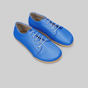 Zero Drop Barefoot Shoes – Handcrafted Buffalo Leather Minimalist Sneakers | Wide Toe Box | Flexible Sole