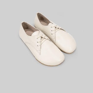 Womens Cream Oxford Shoes - Etsy