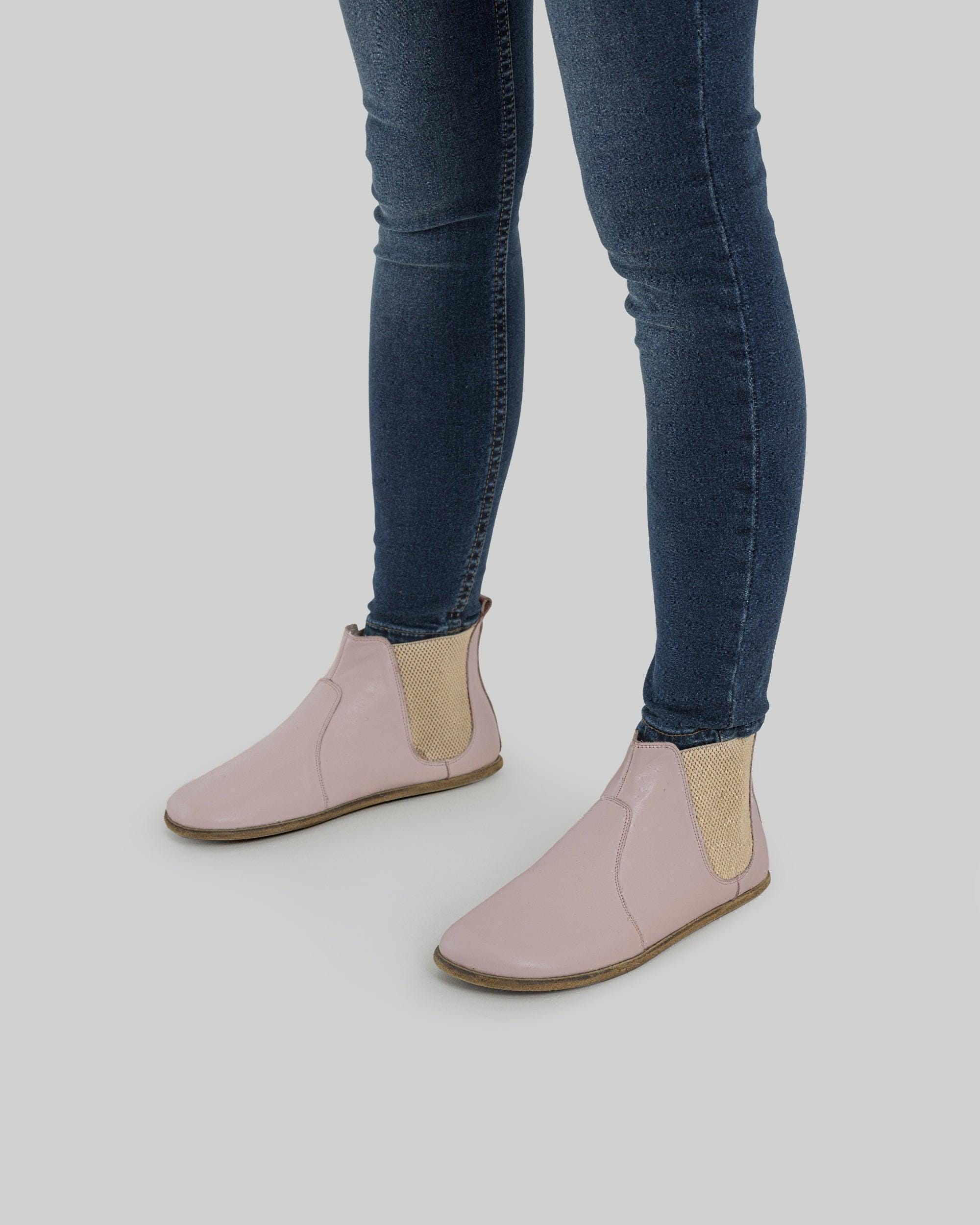 knee length dresses for ladies Elegance meets comfort: discover the vegan barefoot shoe in black! – ZAQQ main image 0