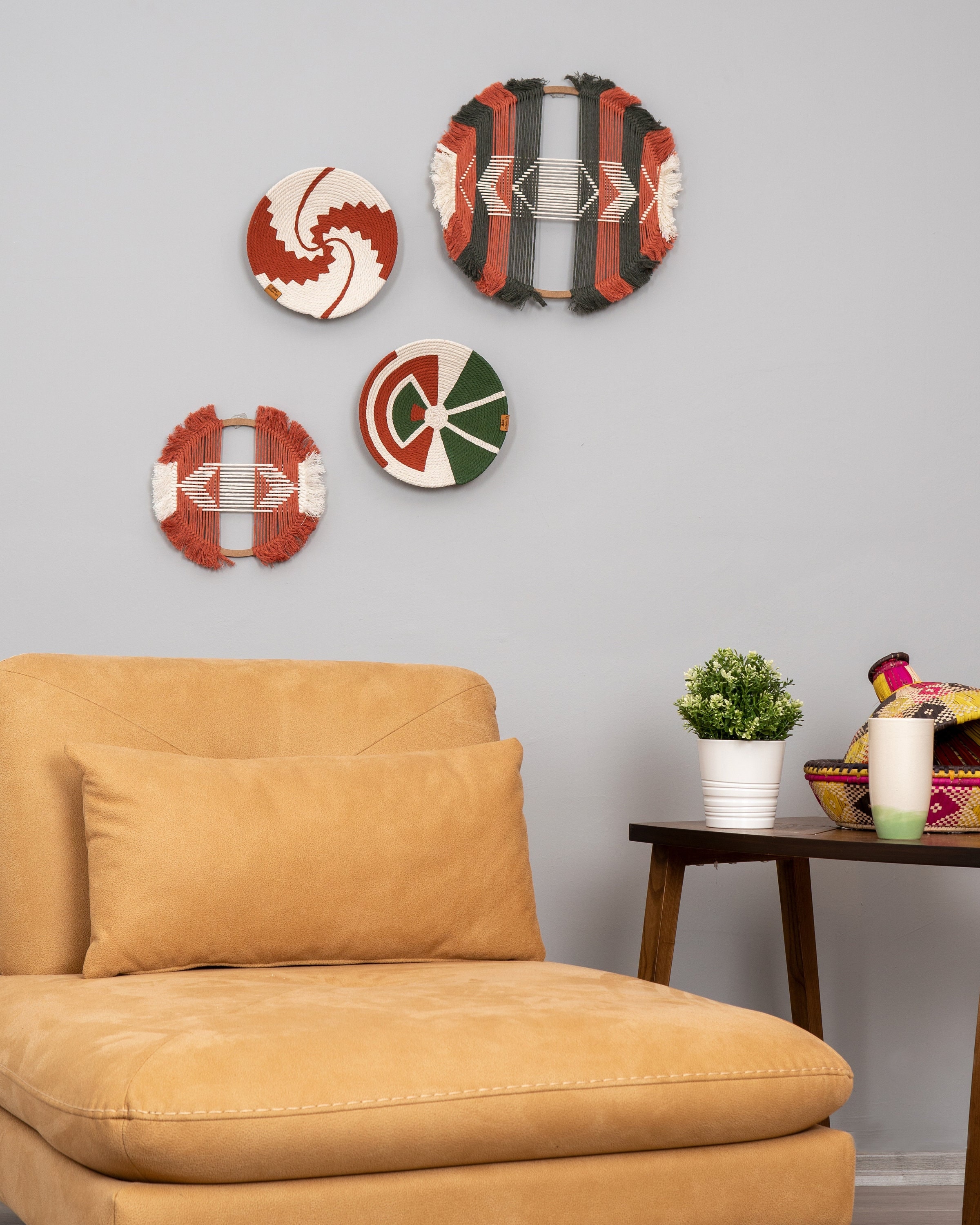 Vintage Hanging Basket Chair for sale Only 4 left at 65