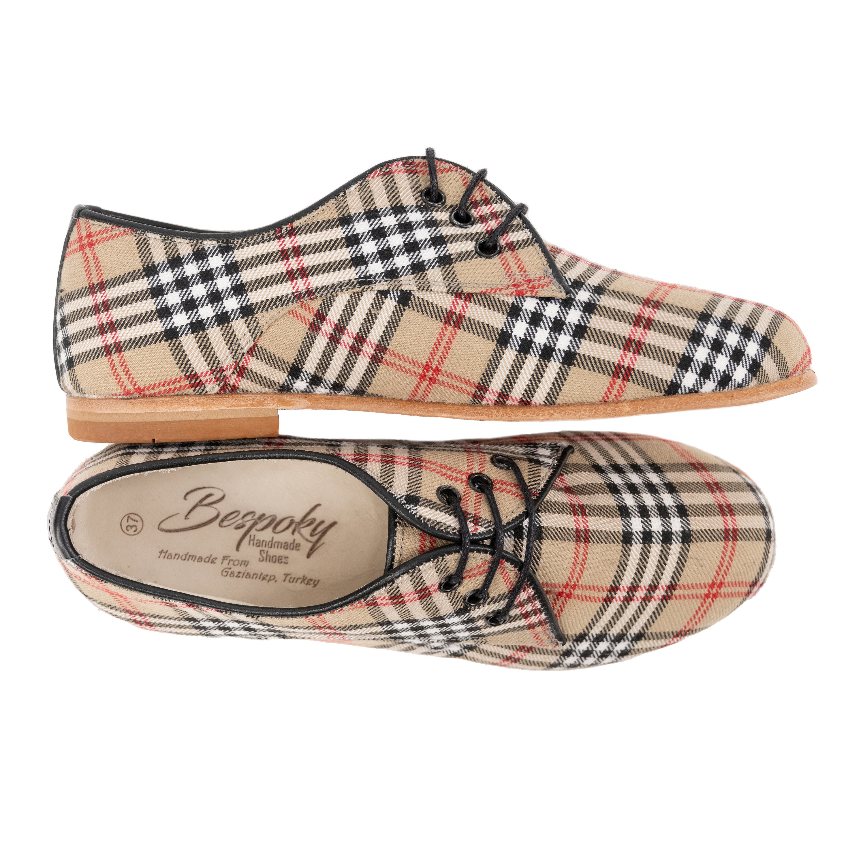 Plaid Pattern Canvas Round Toe Skate Shoes, Women's Colorful Checkered Trendy Low Top Slip on Casual Skate Shoes,Temu