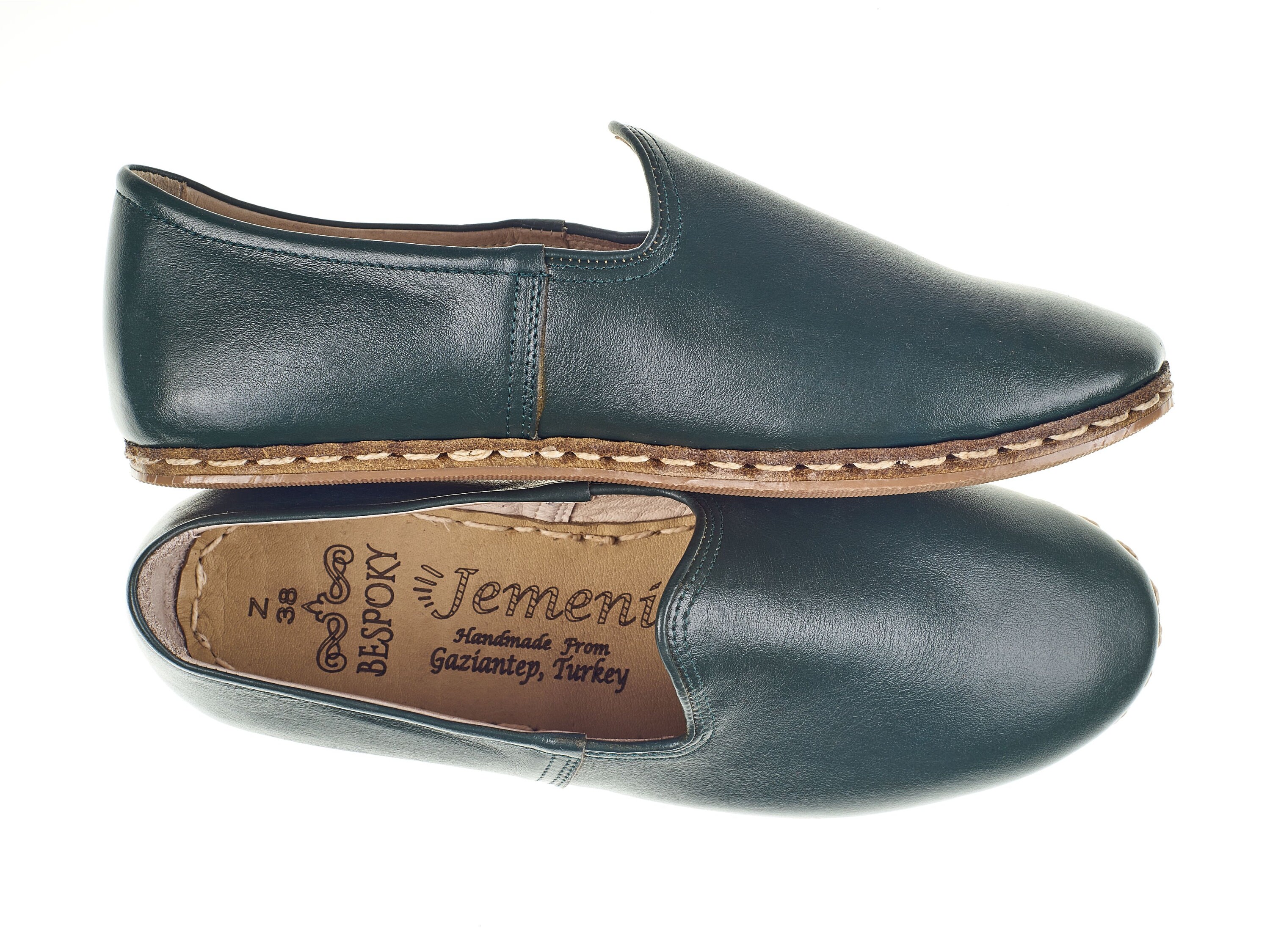 dark green colour shoes