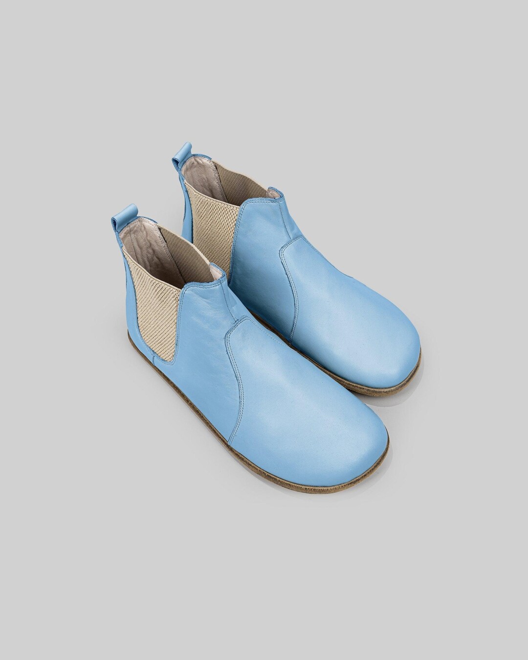Leather Chelsea Boots for Women - Wide Toe Box, Flexible Sole - Etsy