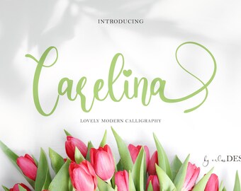 Caligrafía moderna, fuentes de boda, fuentes de invitación, fuentes románticas, fuentes de corazón, fuentes hermosas, fuentes artesanales, fuentes cricut