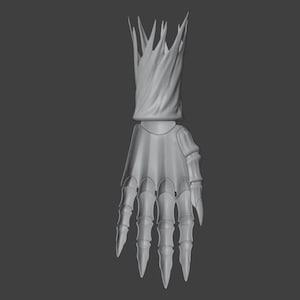 FGO Oberon Vortigern Hand Armor Claw 3d model/3d print/STL image 8