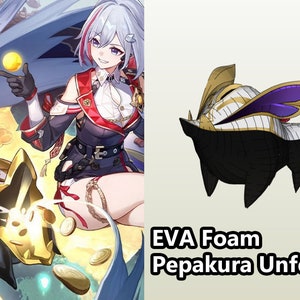 honkai star rail topaz numpy pepakura file/PDO