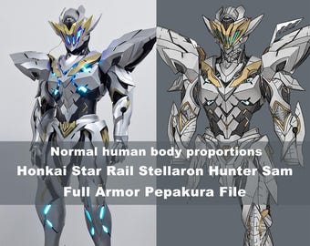 ホンカイ スターレール ステラロン ハンターサム アーマー ペパクラ ファイル/PDO/EVA フォーム