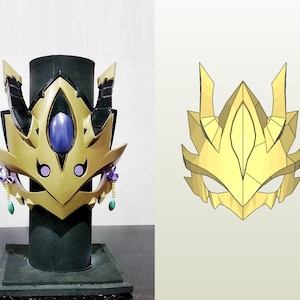 FGO Prince of Lanling mask pepakura file/PDO