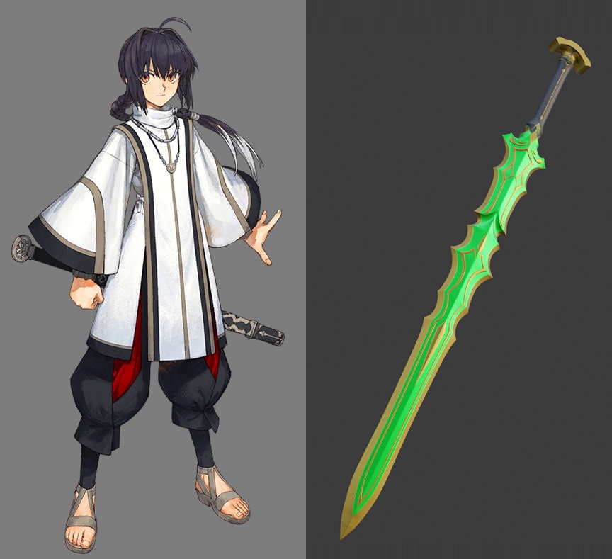 Fate サムライ レムナント セイバー ヤマトタケル 天叢雲剣 3D