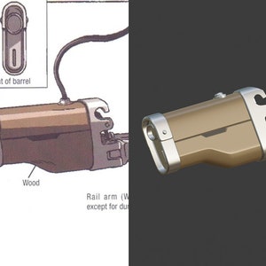 attack on titan 3d maneuver gear part 3d model/3d print/STL