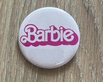 Barbie 50mm Pin Button